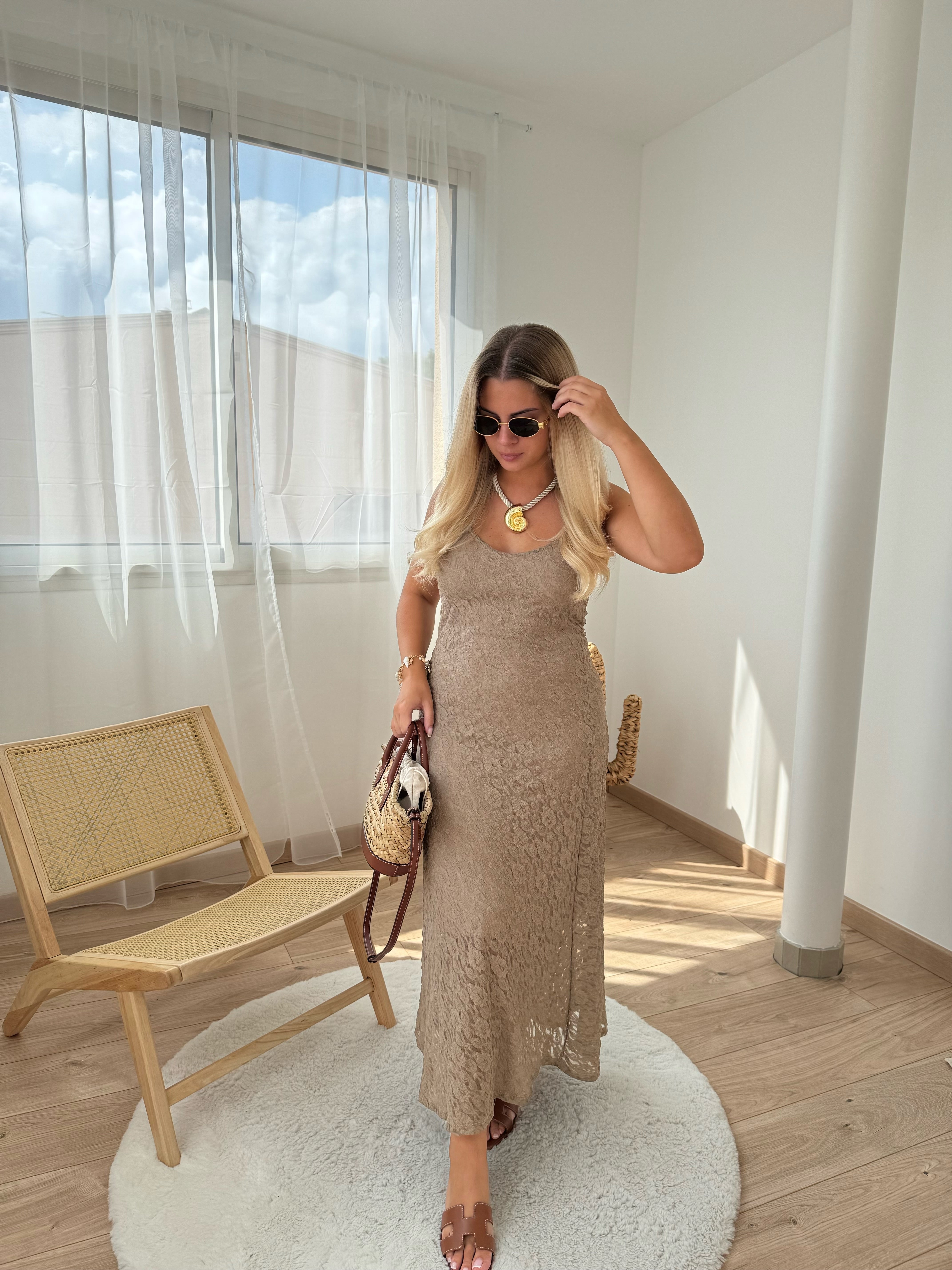 Robe MELI - taupe